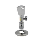 MK AV1z 1 2×1 2, Stainless Steel, angle valve