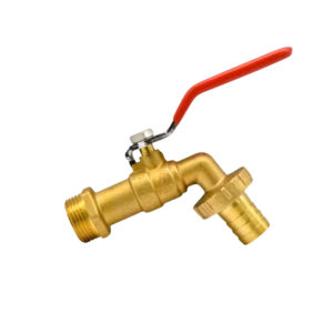 NVK BC12  1 2×3 4, Brass bib cock