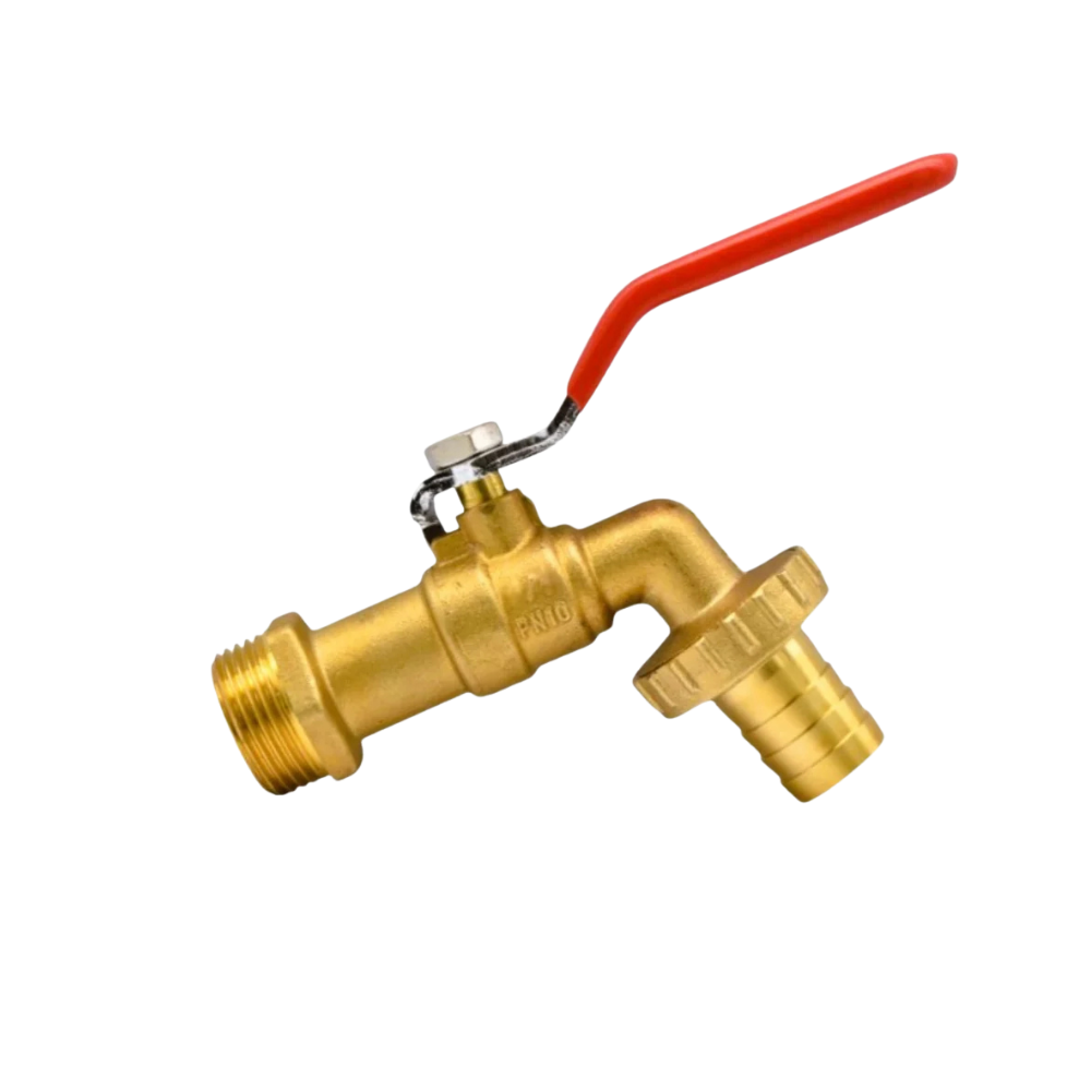 NVK BC12  1 2×3 4, Brass bib cock