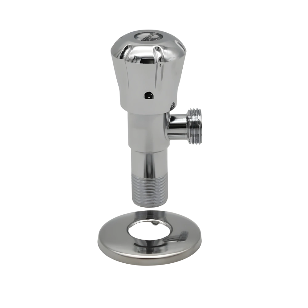 WKZ AV1s 1 2×1 2, stainless steel angle valve