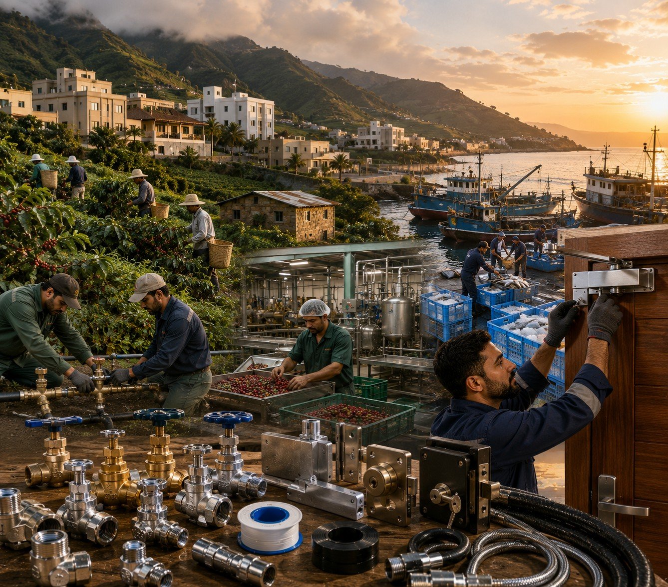 Agriculture, Fishing & Residential Supply